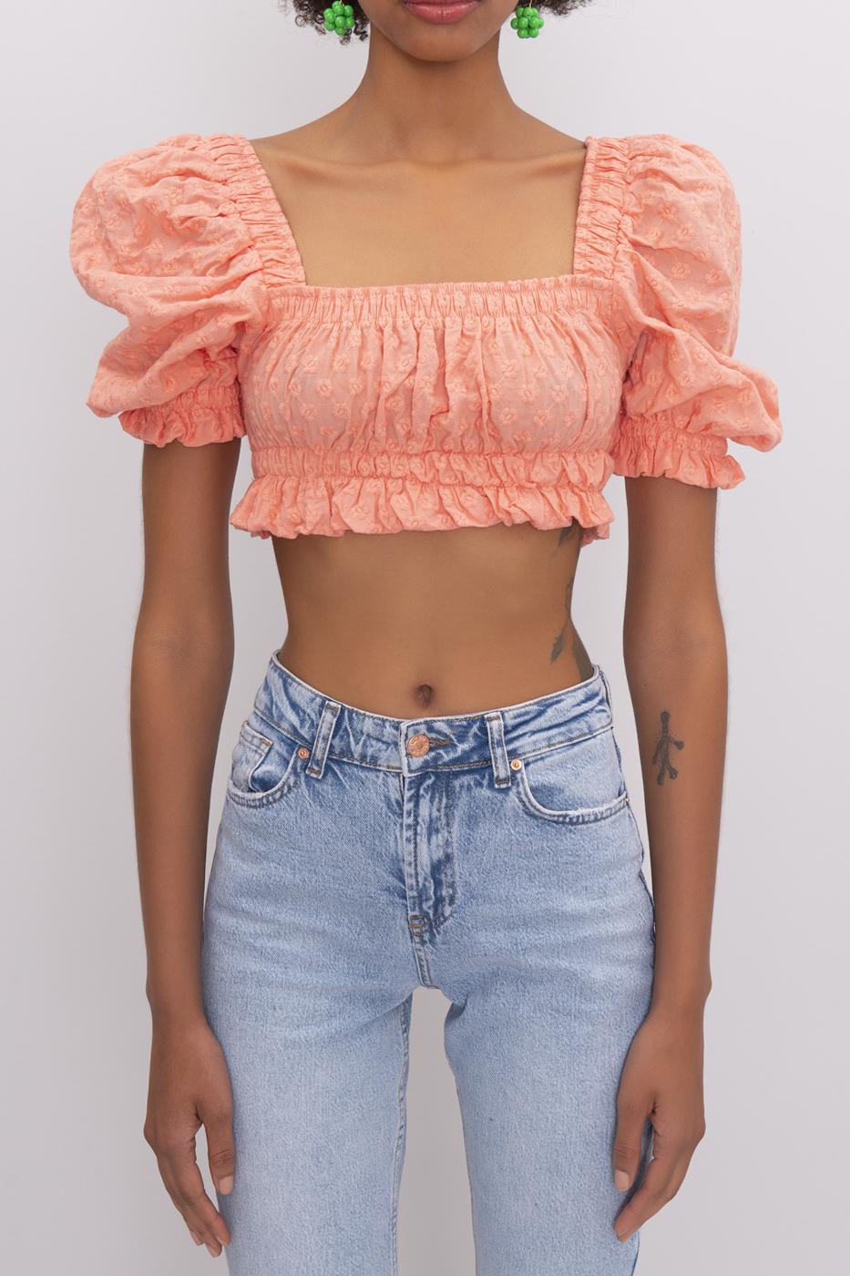 BSL Women Square Neck Crop Top - Avilés