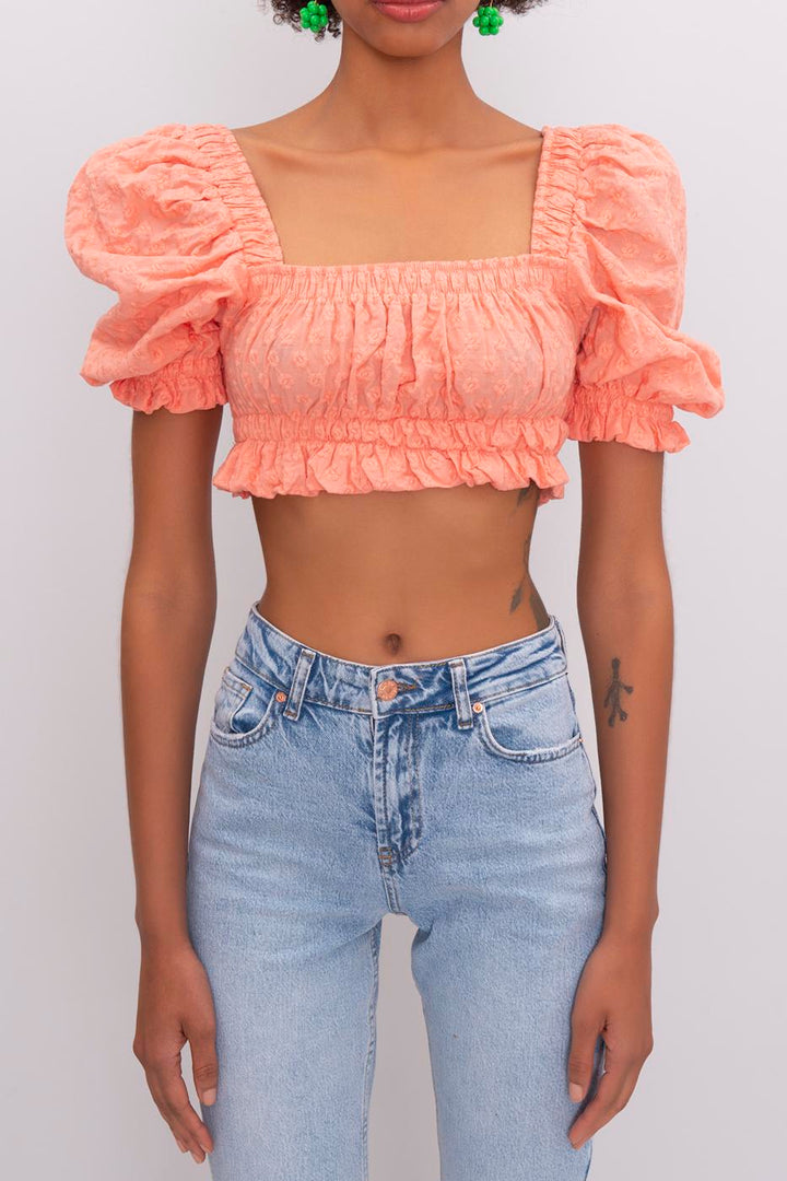 BSL Women Square Neck Crop Top - Avilés