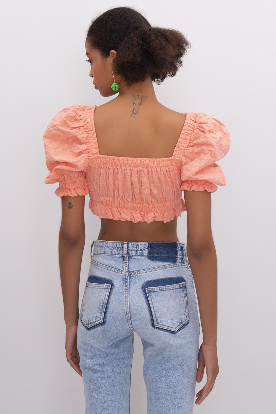 BSL Women Square Neck Crop Top - Avilés