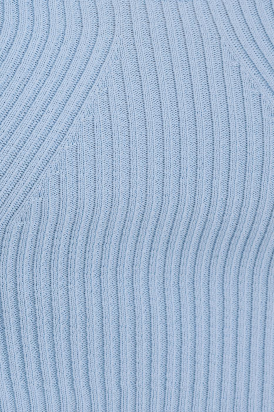 BSL Women Square Neck Knit Crop Top - Mazara del Vallo