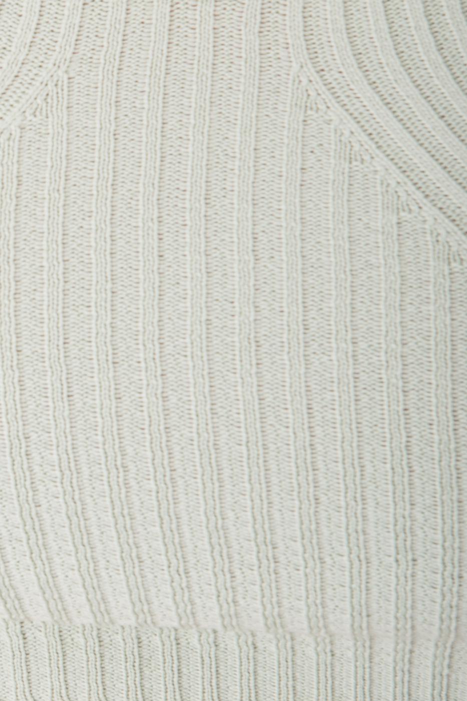 BSL Women Square Neck Knit Crop Top - Victoria