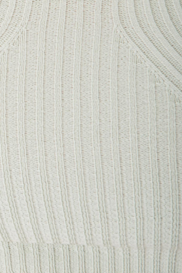 BSL Women Square Neck Knit Crop Top - Victoria