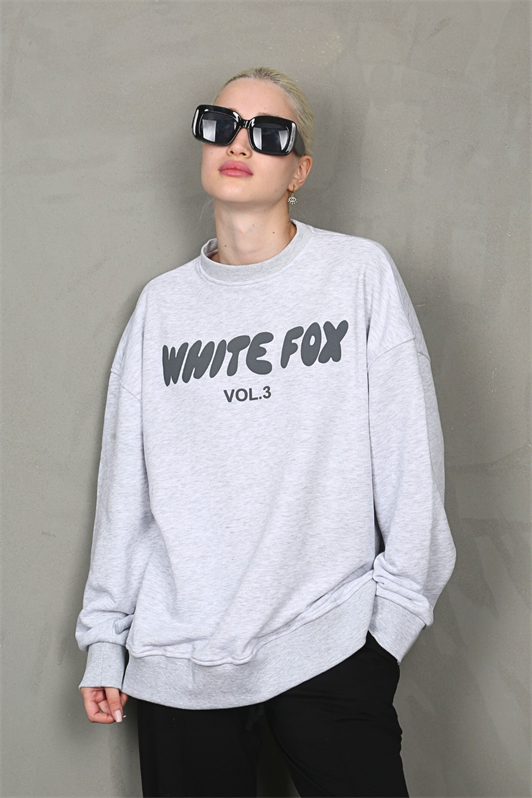 MDX Karmelanj Bicycle Print Sweatshirt with Collar MG1904 - Richmond West