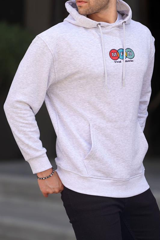 MDX Caramel Hooded Embroidered Men's Sweatshirt 6145 - Herstal