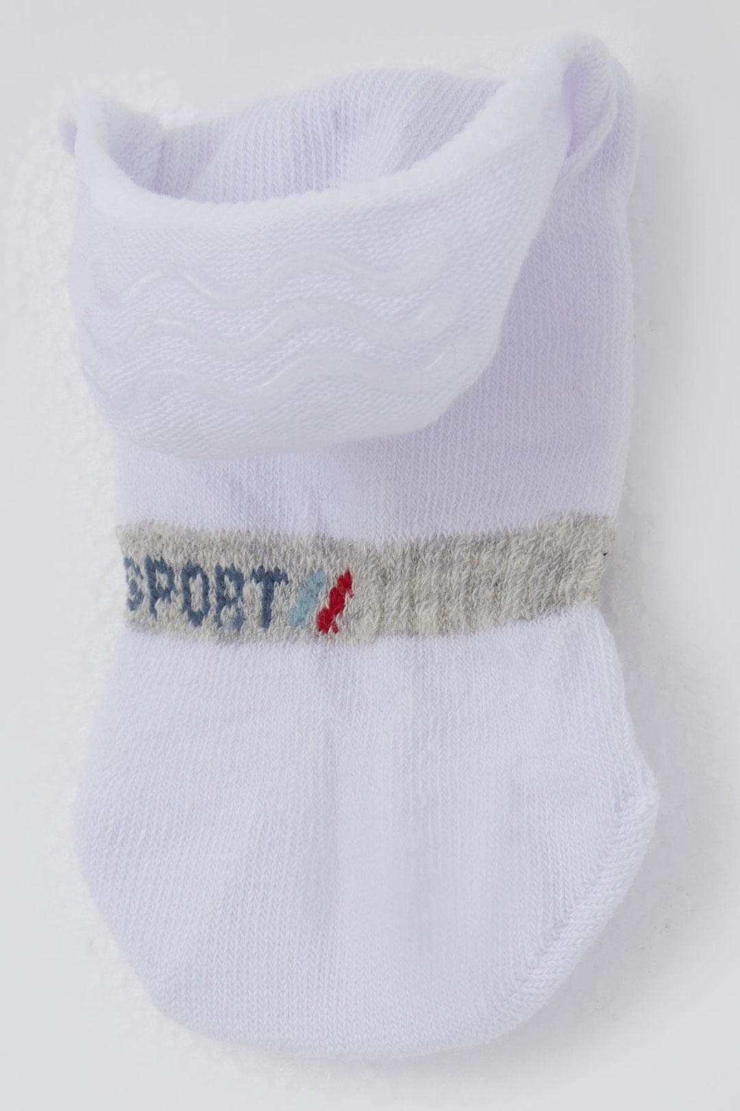 BRE Katamino Boy's Ballet Socks with Sports Print, 74 Years, White - Bedford