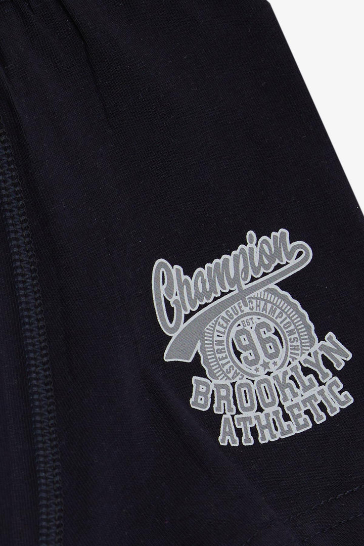 BRE Katamino Boy's Boxer Champion Printed 3-4, Navy Blue - Kharkiv