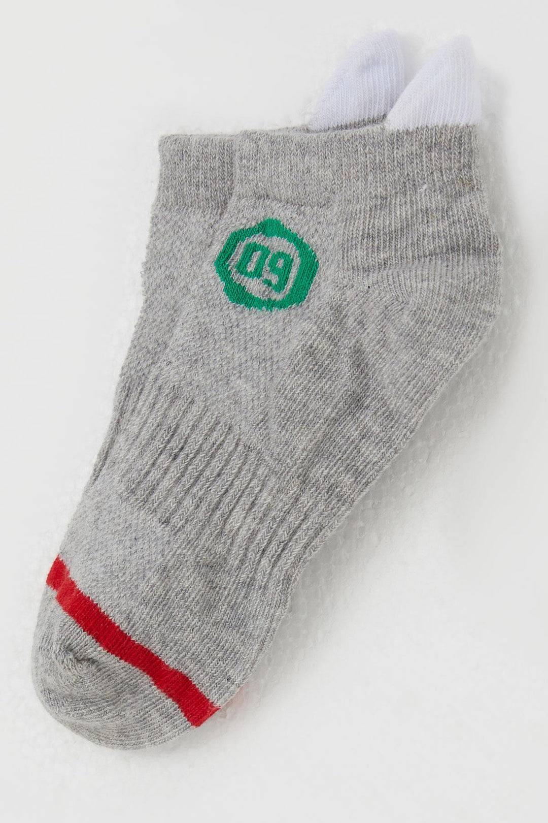 BRE Katamino Boy's Socks with Number Print 54 Years, Grey Melange - Bellflower