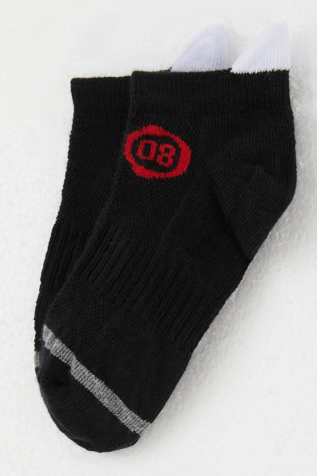 BRE Katamino Boy's Socks with Number Print, 54 Years, Black - Ames