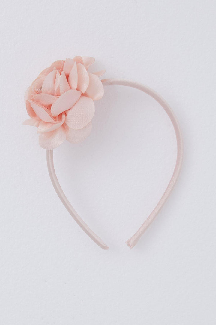 BRE Katamino Girl Child Tights Flower Accessory Crown Set 3-8 Years, Powder - Sacramento