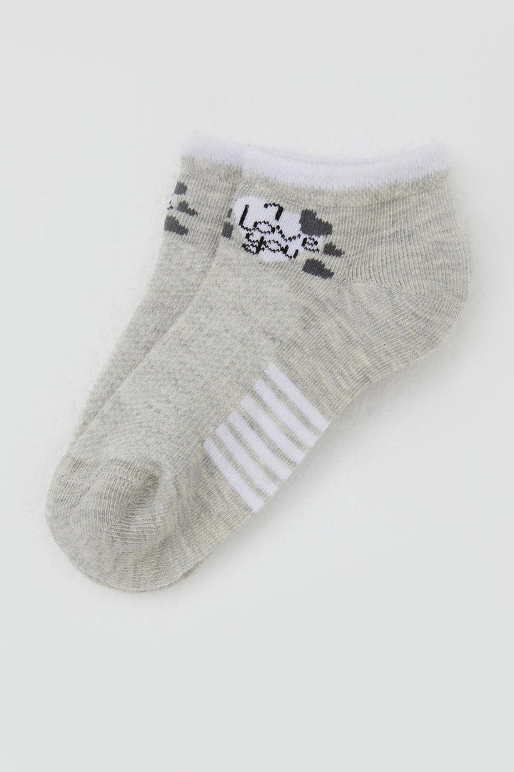 BRE Katamino Girl Child Slipper Socks Love Themed Writing Printed 3-8 Years, Beige Melange - Airdrie