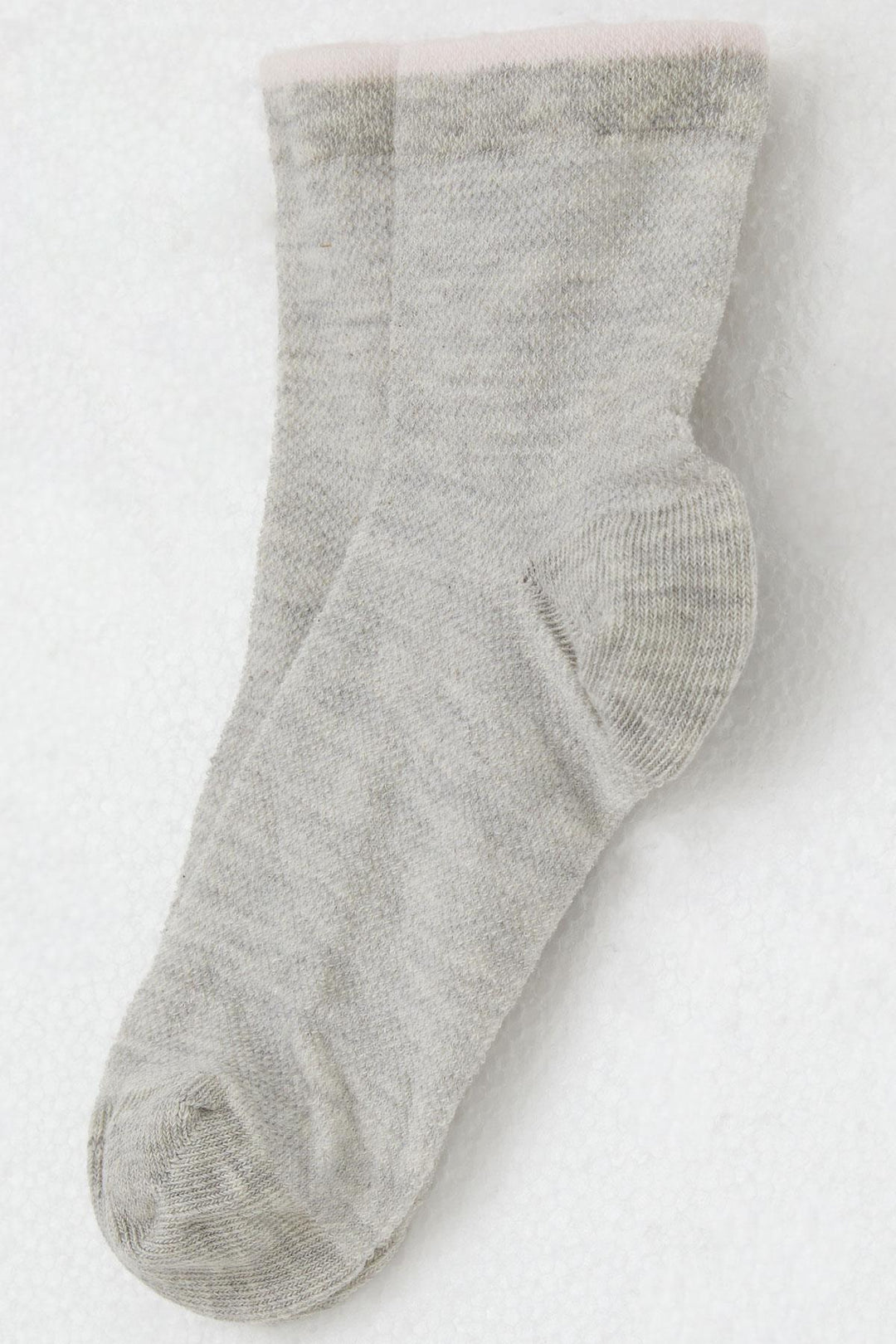 BRE Katamino Girl Child Socks Basic 76 Years, Light Grey Melange - Passau