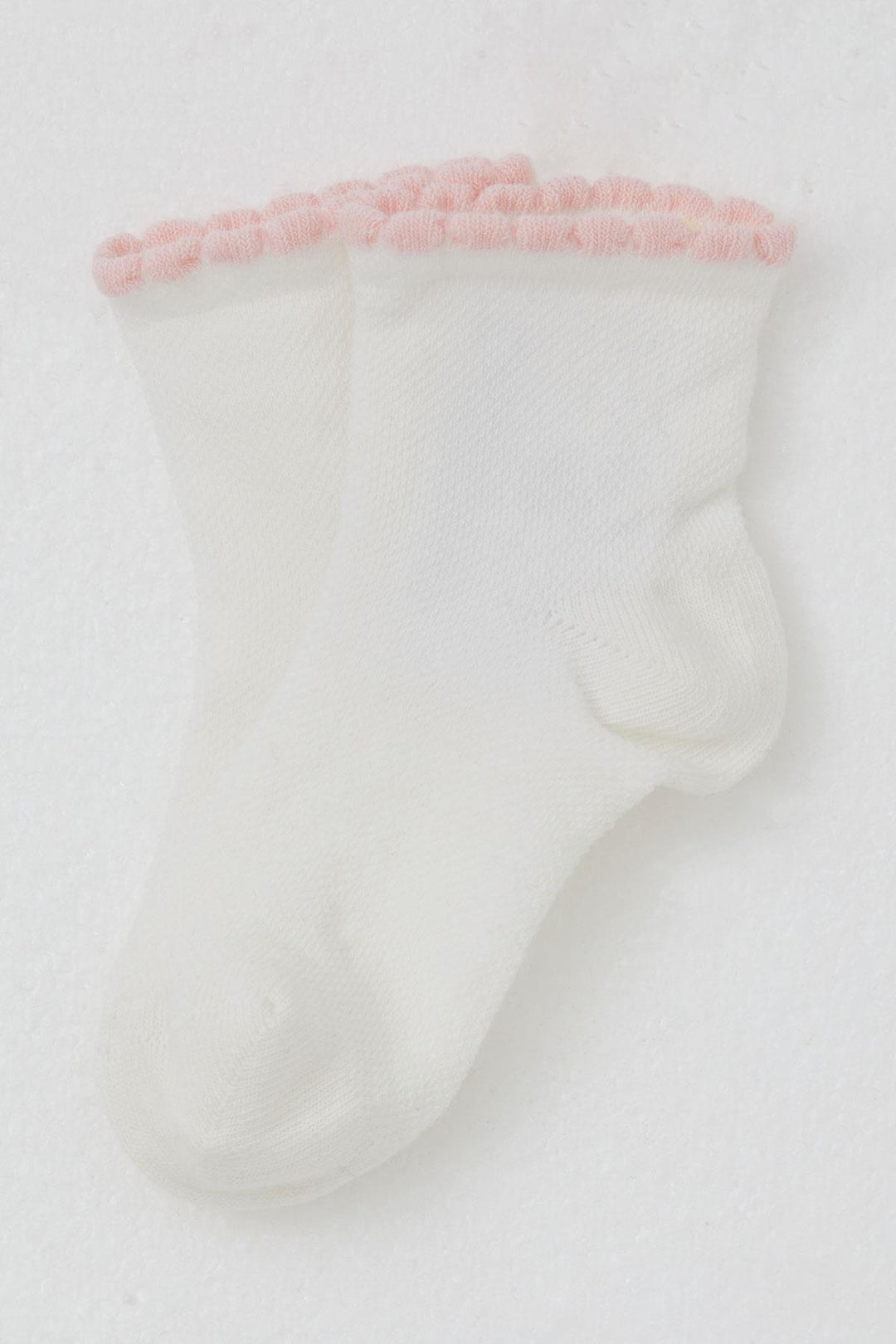 BRE Katamino Girl Child Socks Basic 1-6 Years, Ecru - Durango