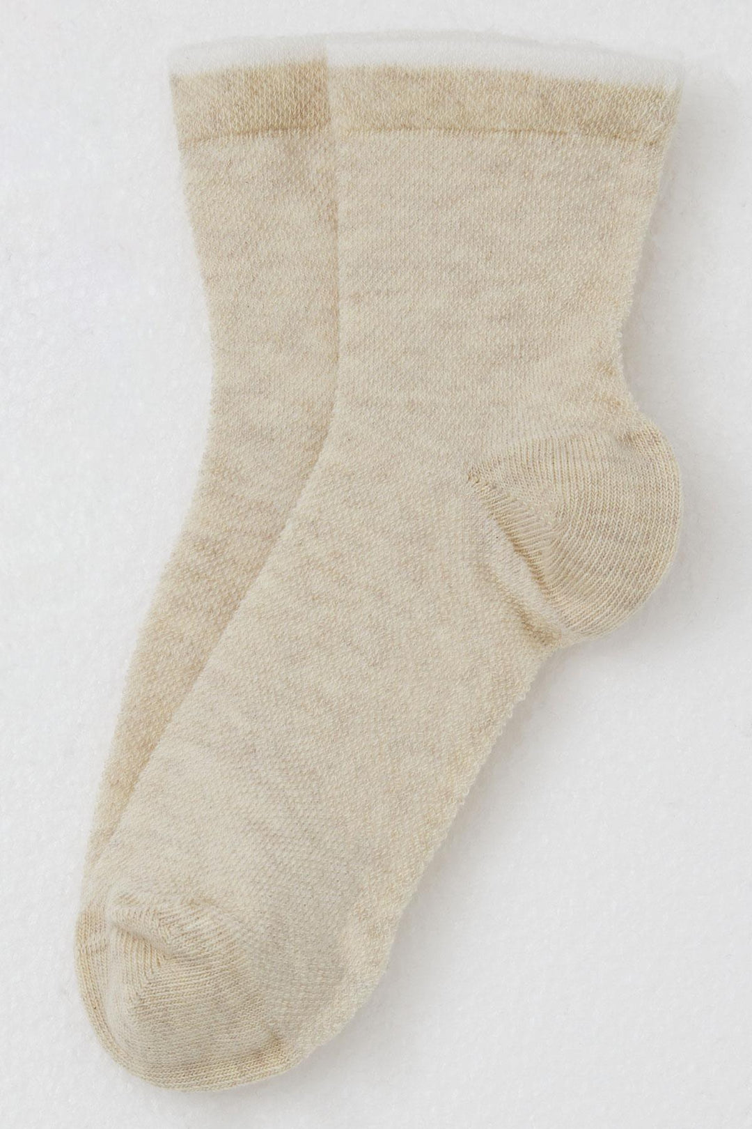 BRE Katamino Girl Child Socks Basic 76 Years, Cream - Pisa