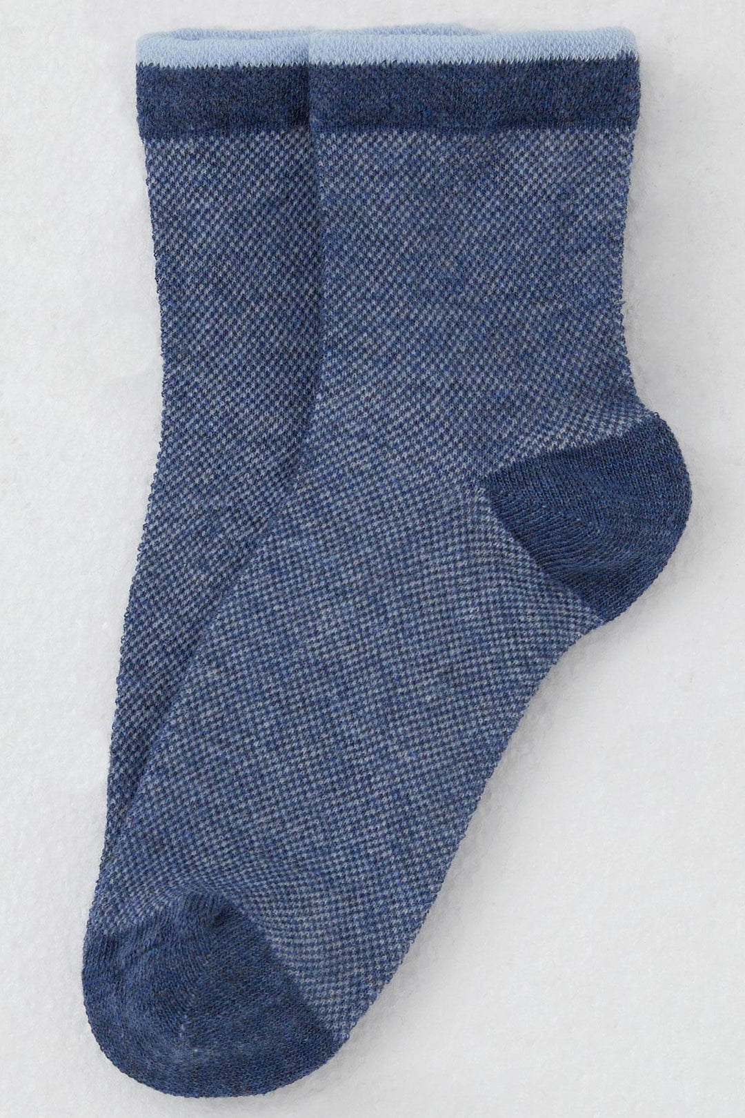 BRE Katamino Girl's Self-Patterned Socks 76 Years, Dark Blue - Roermond