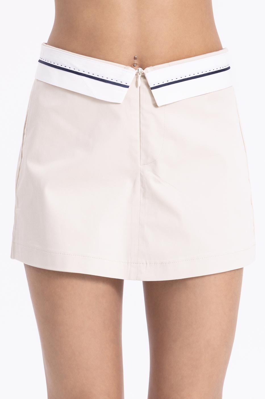 BSL Women Waist Banded Short Skirt - Kobryn