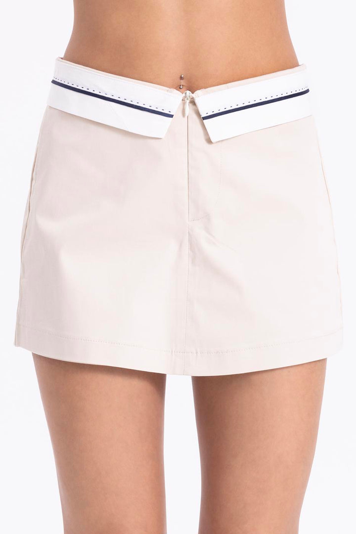 BSL Women Waist Banded Short Skirt - Kobryn