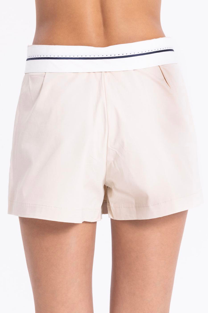 BSL Women Waist Banded Short Skirt - Kobryn