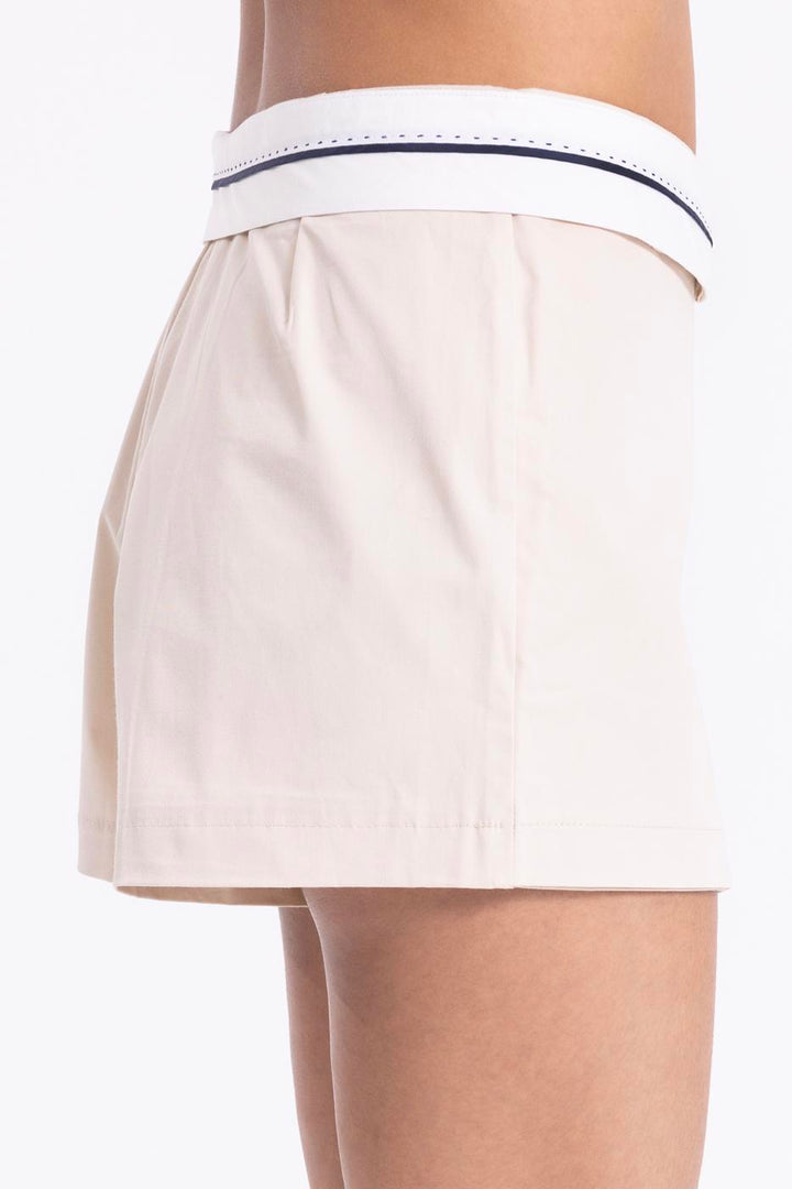 BSL Women Waist Banded Short Skirt - Kobryn