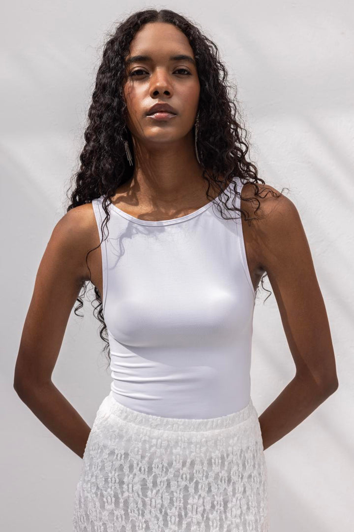 BSL Women Soft Texture Top with Boat Neck Detail - Northampton