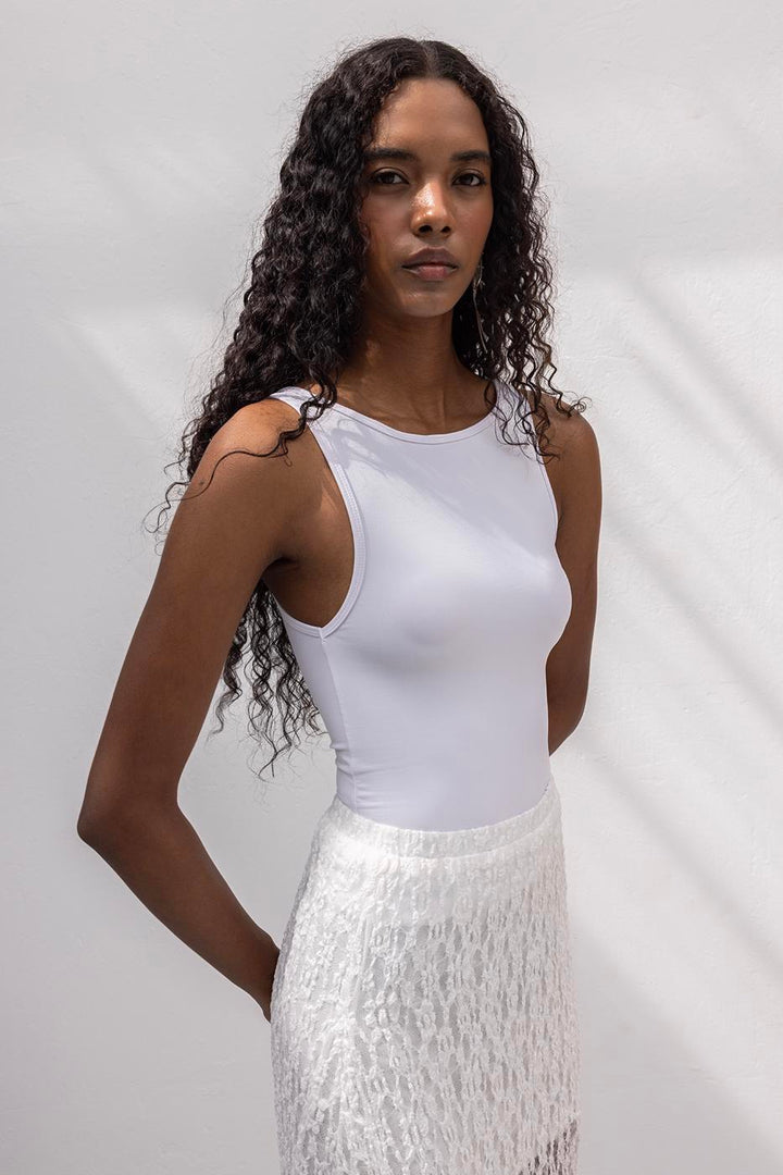 BSL Women Soft Texture Top with Boat Neck Detail - Northampton