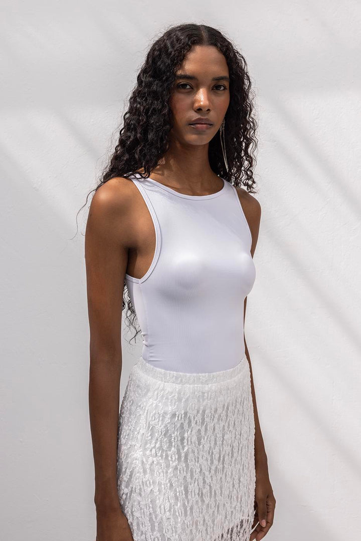 BSL Women Soft Texture Top with Boat Neck Detail - Northampton