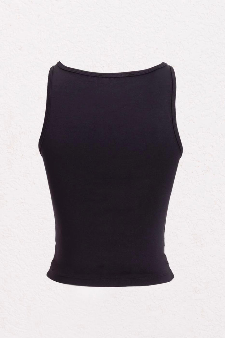 BSL Women Soft Texture Top with Boat Neck Detail - Bagneux