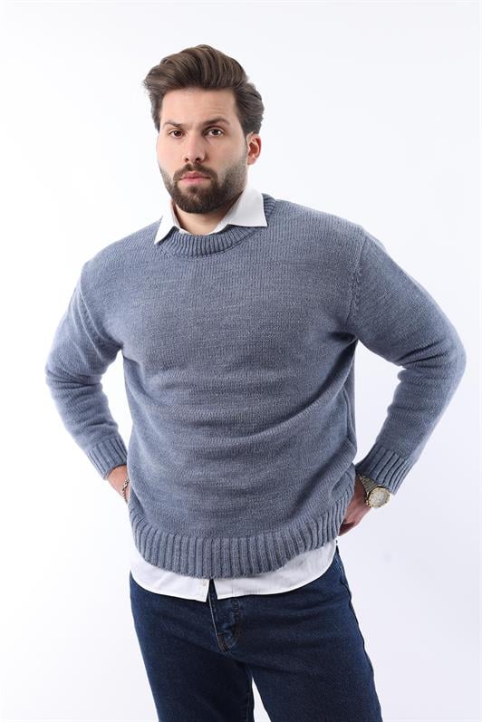 MDX Indigo Bike Collar Overfit Men's Sweater E7402 - Craiova