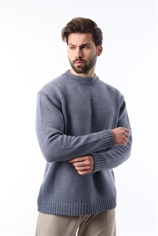MDX Indigo Bike Collar Overfit Men's Sweater E7402 - Craiova