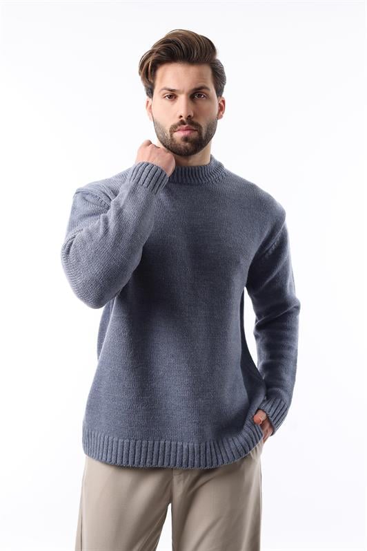 MDX Indigo Bike Collar Overfit Men's Sweater E7402 - Craiova