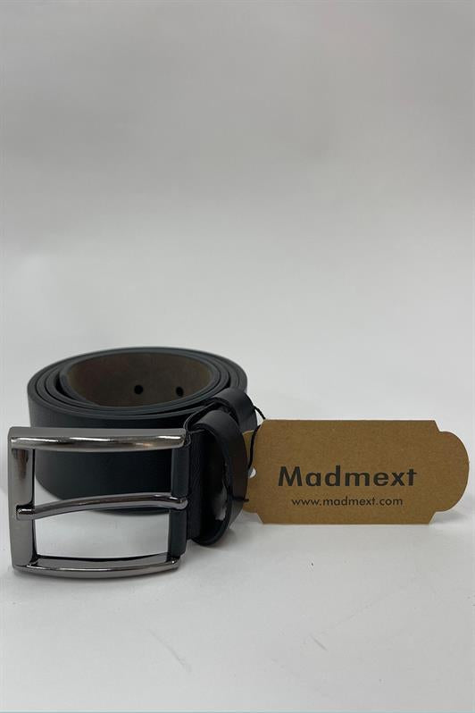 حزام رجالي من الجلد الصناعي باللون الأزرق الداكن MDX 7220 - شيشرون
