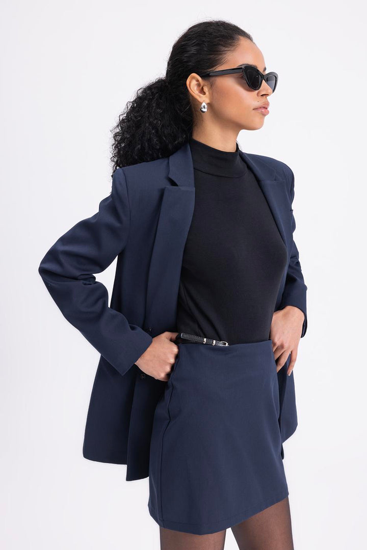BSL Women Belt Detailed Mini Skirt - Manhattan Beach