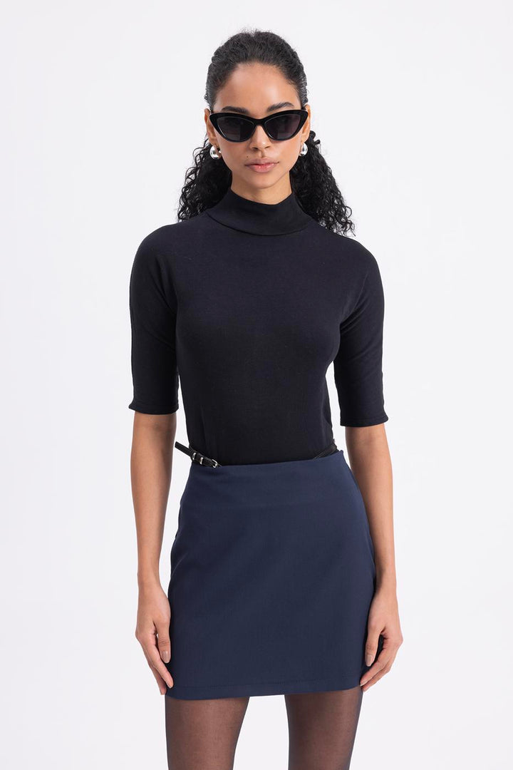 BSL Women Belt Detailed Mini Skirt - Manhattan Beach
