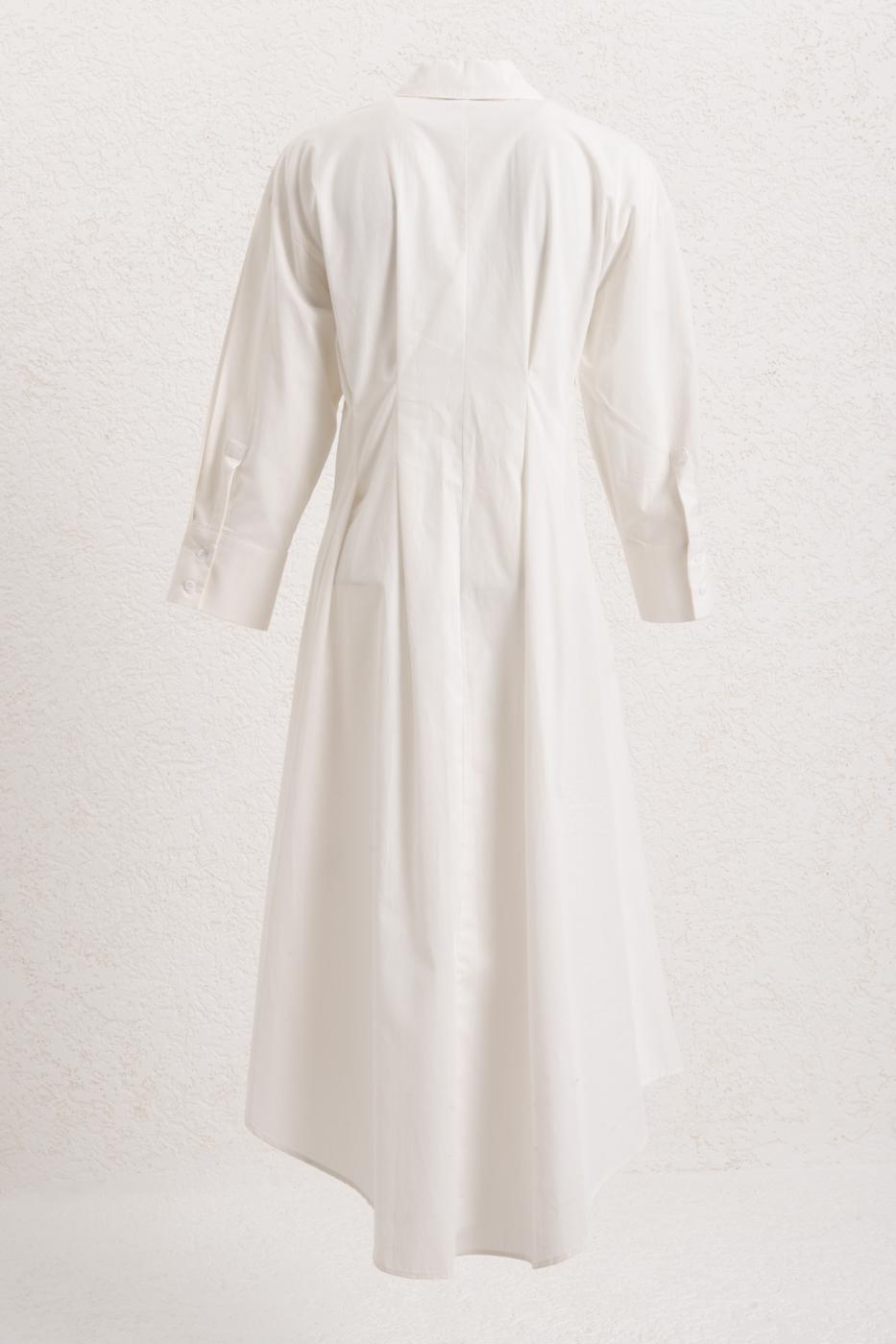 BSL Women Belted Midi Shirt Dress - Maidstone