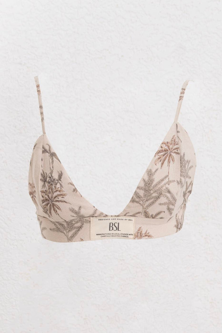 BSL Women Linen Strappy Bustier - Tepic