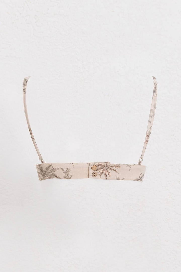 BSL Women Linen Strappy Bustier - Tepic