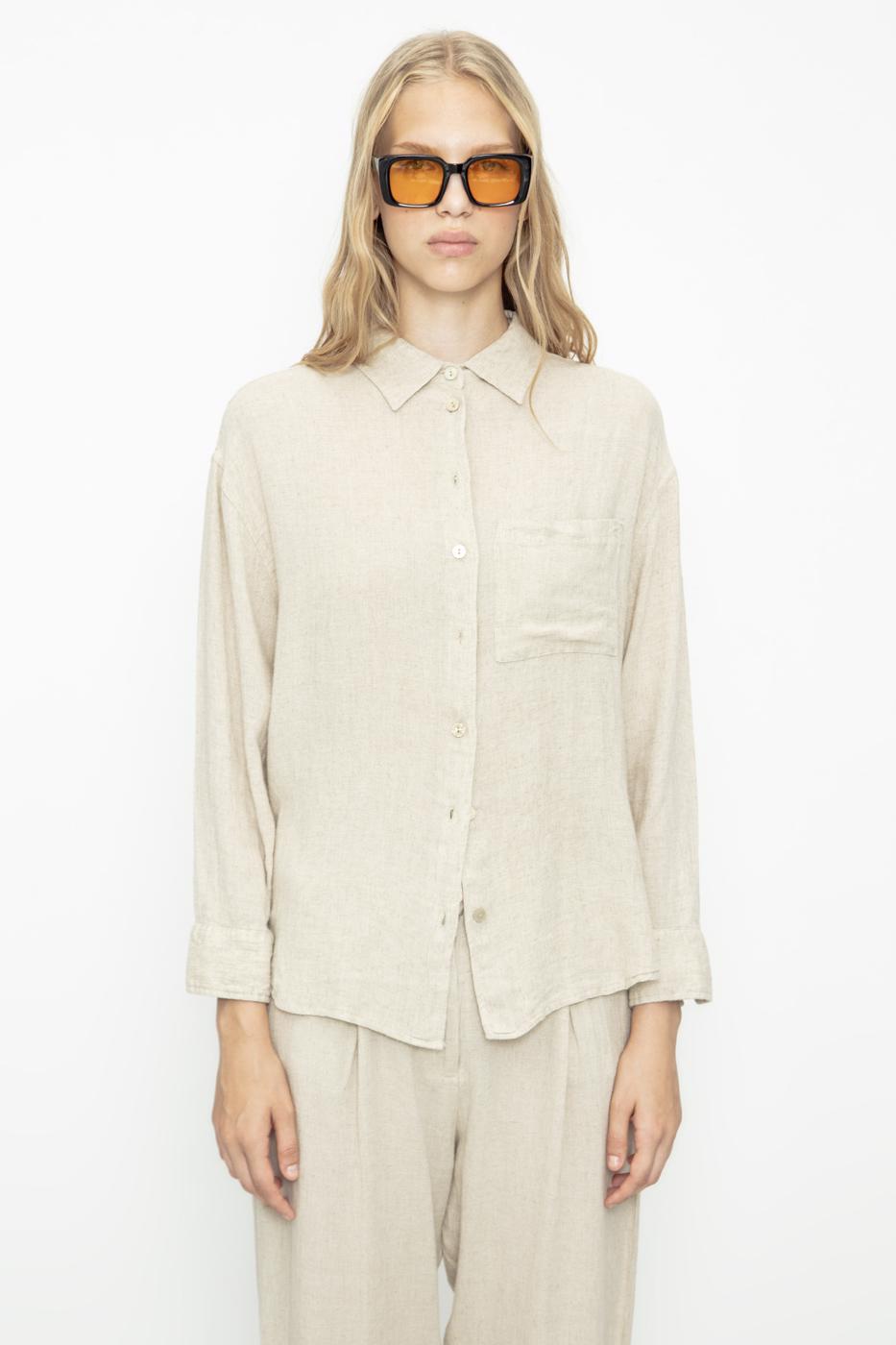 BSL Women Linen Shirt - Jacksonville