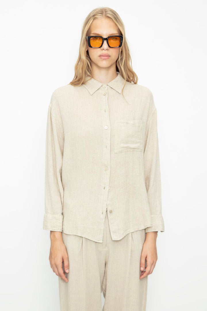BSL Women Linen Shirt - Jacksonville