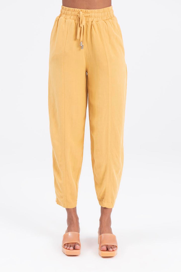 BSL Women Linen Blend Loose Pants - Rowlett