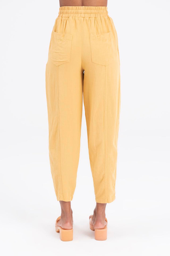 BSL Women Linen Blend Loose Pants - Rowlett