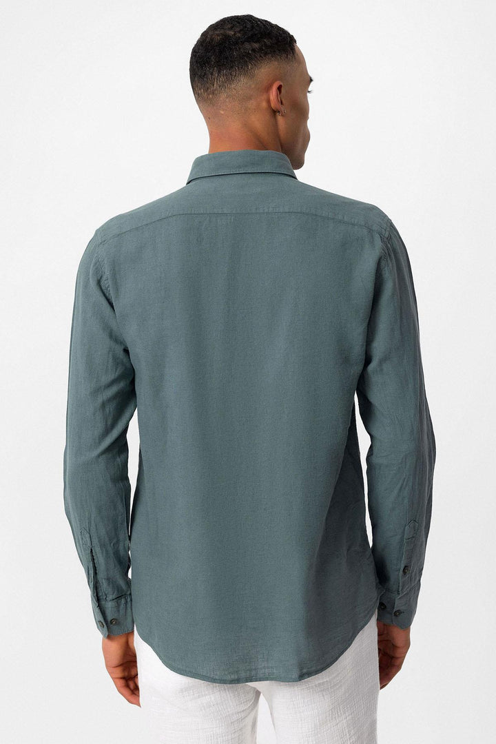 ANT Linen Blend Men's Shirt - Pearland