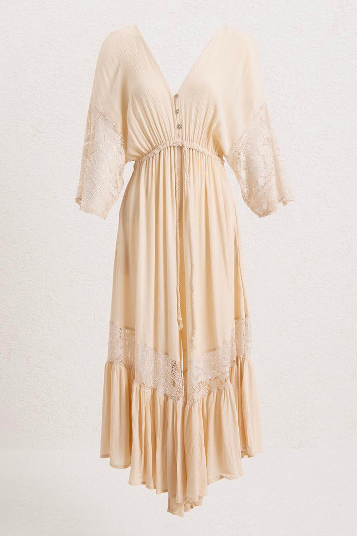 BSL Women Linen Blend Mini Jumpsuit - Galeana
