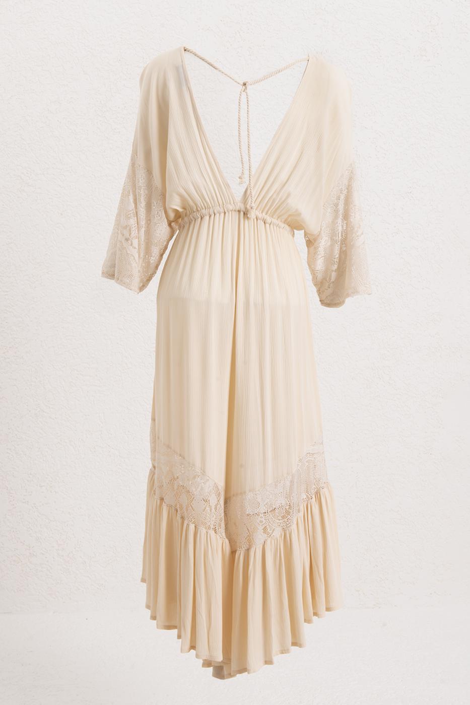 BSL Women Linen Blend Mini Jumpsuit - Galeana