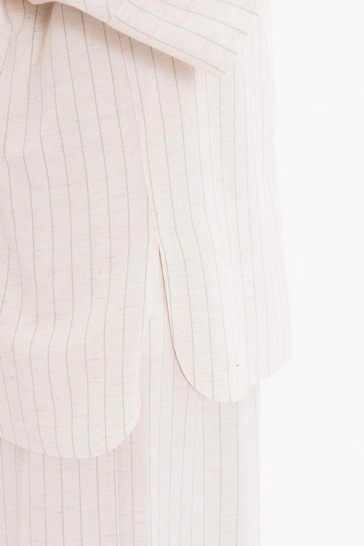 BSL Women Linen Blend Oversize Shirt - Colmenar Viejo