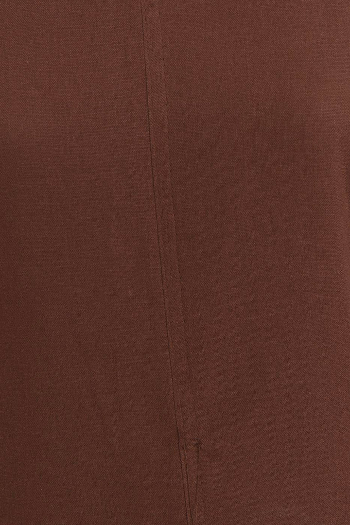 BSL Women Linen Midi Sleeveless Dress - Hamilton
