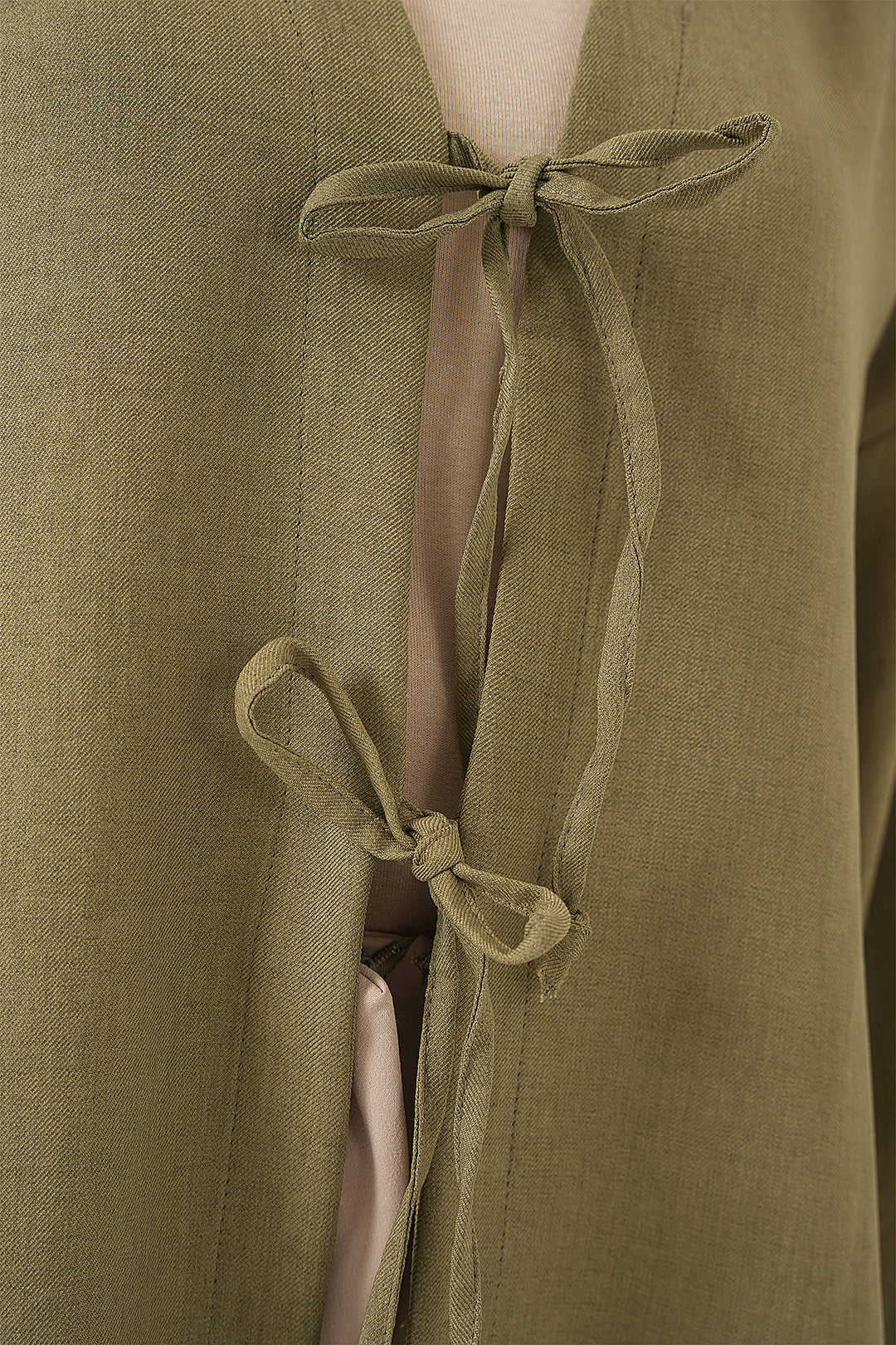 BGD Women Linen Hijab Kimono 5968 - Çağla - Bethlehem