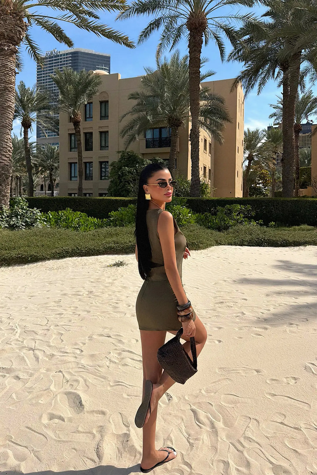 EYY Women Khaki Skirt Set - Pabellón de Arteaga