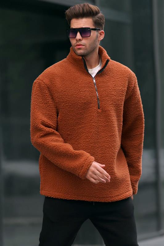 MDX Tile Zippered Oversized Sweatshirt 6159 - Heinsberg