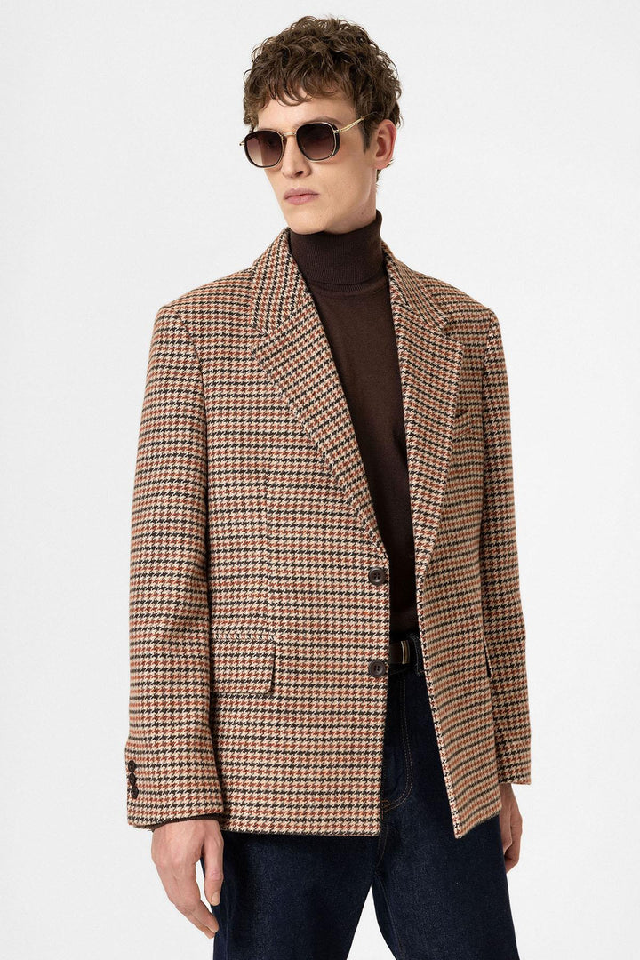 ANT Antioch Tile Vintage Men's Blazer Jacket - Teotihuacan