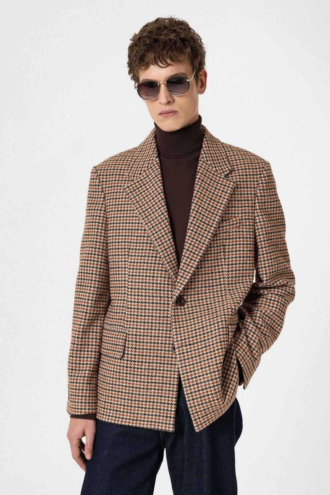 ANT Antioch Tile Vintage Men's Blazer Jacket - Teotihuacan