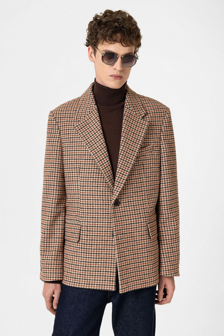 ANT Antioch Tile Vintage Men's Blazer Jacket - Teotihuacan